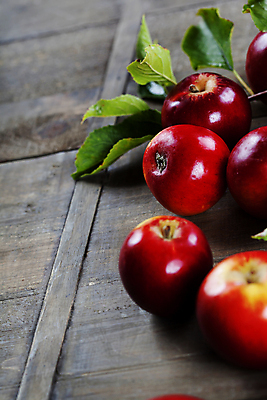 포토 JPG 해외이미지 잎 실내 사람없음 신선 사과 소프트포커스 나무바닥 해외202004 해외포토 식물 과일 바닥 촬영기법 내부 파일형식