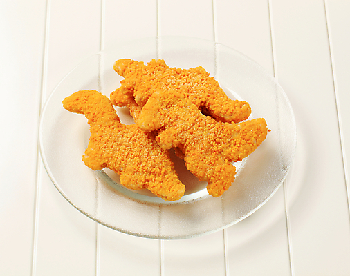 포토 JPG 해외이미지 접시 음식 어류 사람없음 냉동 치킨 튀김 빵가루 해외202004 해외202105 해외포토 식기 수중동물 닭고기요리 파일형식