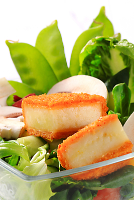 포토 JPG 해외이미지 음식 조각 채소 치즈 사람없음 샐러드 튀김 사발 상추 묘사 점심식사 빵가루 채식주의자 해외202004 해외202105 해외포토 유제품 식사 사기그릇 채식 파일형식