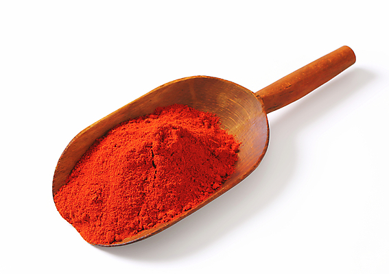 포토 JPG 해외이미지 파프리카 실내 사람없음 흰배경 스쿱 파프리카가루 해외202004 해외202105 해외포토 백그라운드 채소 내부 흰색 가루 파일형식