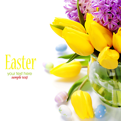 포토 JPG 해외이미지 꽃다발 봄꽃 부활절 실내 근접촬영 타이포그라피 사람없음 꽃병 튤립 흰배경 부활절계란 히아신스 카피스페이스 해외202004 해외포토 문자 기념일 꽃 뷰포인트 백그라운드 내부 계란 봄 공백 흰색 파일형식