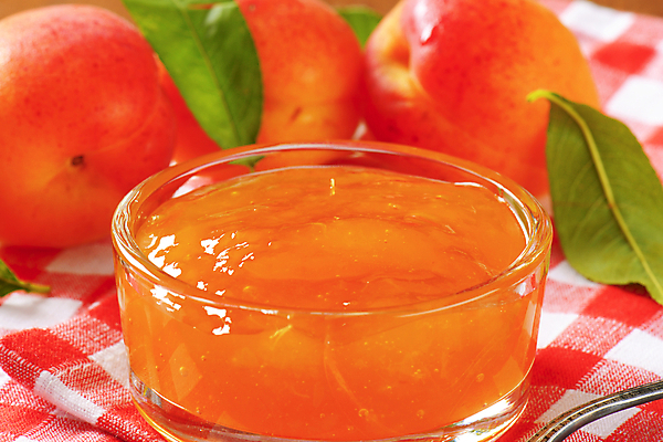 포토 JPG 해외이미지 잎 실내 근접촬영 사람없음 식탁보 체크무늬 유리그릇 과일잼 살구 살구잼 해외202004 해외202105 해외포토 식물 그릇 뷰포인트 무늬 과일 유리 내부 잼 파일형식