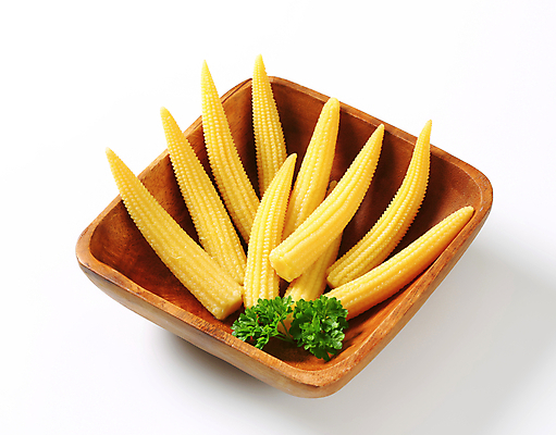 포토 JPG 해외이미지 실내 사람없음 흰배경 나무그릇 베이비콘 해외202004 해외202105 해외포토 그릇 백그라운드 옥수수 내부 목재 흰색 파일형식