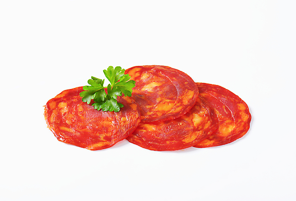 포토 JPG 해외이미지 스튜디오촬영 음식 조각 육류 돼지고기 사람없음 소시지 흰배경 훈제 살라미 스페인요리 초리조 치유 타파스 편육 해외202004 해외202105 해외포토 백그라운드 식재료 실내 흰색 가공식품 스페인 애피타이저 파일형식 유럽 컬러 내부 나라