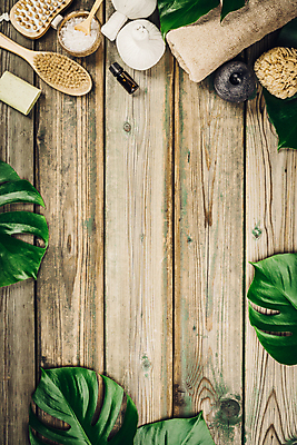 포토 JPG 해외이미지 잎 프레임 사람없음 수건 위생용품 스파용품 아로마테라피 스펀지 브러쉬빗 해외202004 해외포토 식물 생활용품 스파 오브젝트 테라피 파일형식