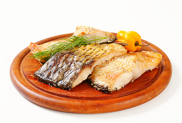 포토 JPG 해외이미지 스튜디오촬영 음식 조각 뼈 도마 건강 어류 사람없음 목재 원형 굽기 흰배경 잉어 점심식사 딜 앙트레 해외202004 해외202105 해외포토 도형 나무 백그라운드 재료 주방용품 실내 식사 수중동물 흰색 구이 파일형식