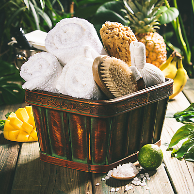 포토 JPG 해외이미지 잎 사람없음 수건 위생용품 숟가락 스파용품 아로마테라피 스펀지 브러쉬빗 입욕소금 해외202004 해외포토 식물 생활용품 수저 스파 미용용품 오브젝트 소금 테라피 파일형식