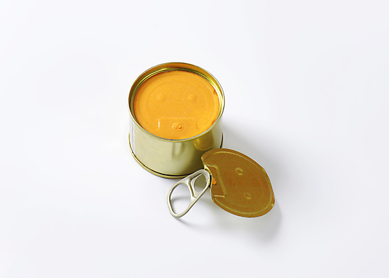 포토 JPG 해외이미지 스튜디오촬영 음식 오렌지 포장 사람없음 빛 금속 펼침 뚜껑 오픈 황금 상품 컨테이너 가득함 오브젝트 싱글 흰배경 머리위 통조림 해외202004 해외202105 해외포토 산업 백그라운드 과일 모션 재질 실내 흰색 파일형식
