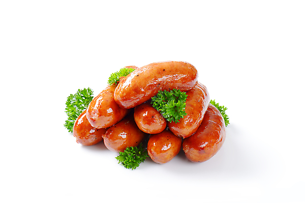 포토 JPG 해외이미지 스튜디오촬영 음식 육류 요리 사람없음 쌓기 소시지 그릴 바비큐 굽기 흰배경 광택 해로움 해외202004 해외202105 해외포토 백그라운드 컨셉 식재료 모션 주방용품 실내 흰색 가공식품 구이 파일형식