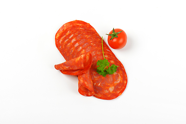 포토 JPG 해외이미지 스튜디오촬영 음식 조각 잎 채소 방울토마토 건조 파슬리 육류 돼지고기 사람없음 빨간색 초록색 그룹 소시지 맛 자르기 흰배경 매움 머리위 훈제 살라미 숙성 스페인어 얇은 초리조 치유 편육 해외202004 해외202105 해외포토 식물 컬러 백그라운드 컨셉 토마토 식재료 모션 실내 흰색 가공식품 파일형식