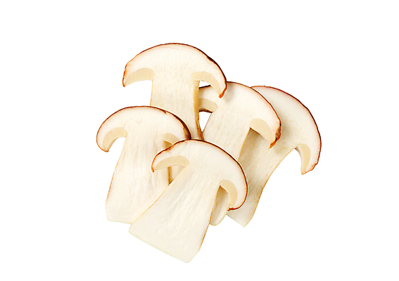 포토 JPG 해외이미지 식재료 단면 실내 사람없음 흰배경 슬라이스 그물버섯 해외202004 해외202105 해외포토 백그라운드 내부 버섯 흰색 파일형식