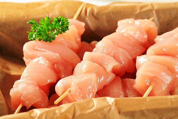 포토 JPG 해외이미지 접시 실내 파슬리 생고기 사람없음 닭고기 담기 꼬치요리 닭꼬치 종이호일 해외202004 해외202105 해외포토 식기 채소 모션 육류 요리 내부 꼬치 파일형식