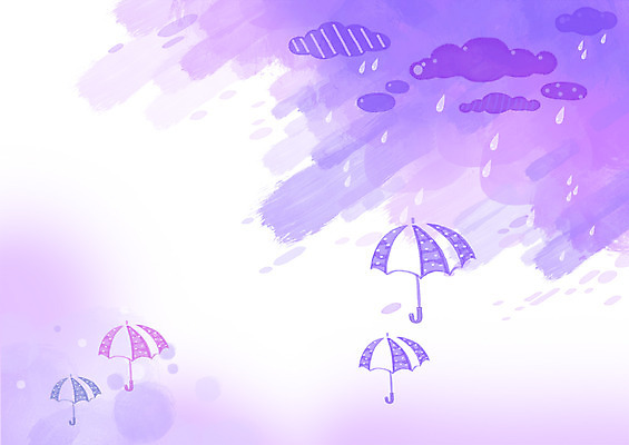 PSD 구름 사계절 계절 백그라운드 일러스트 우산 자연 사람없음 여름 보라색 비 빗방울 계절백그라운드 비구름 국내일러스트 자연요소 컬러 날씨 비_날씨 먹구름 생태계 파일형식 구름_자연