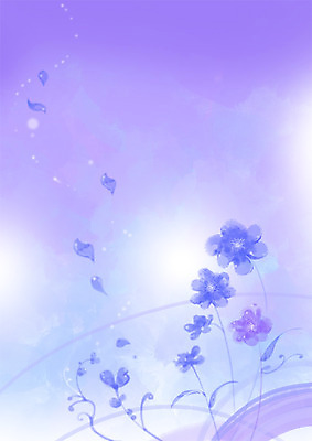 PSD 식물 사계절 계절 꽃잎 꽃 백그라운드 일러스트 자연 사람없음 여름 보라색 계절백그라운드 국내일러스트 컬러 생태계 파일형식