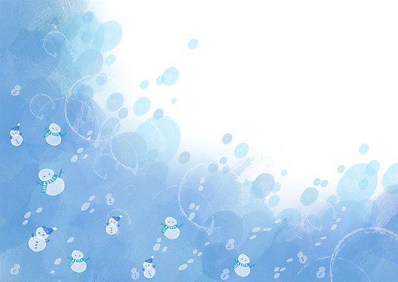 PSD 사계절 계절 하늘색 백그라운드 겨울 일러스트 자연 눈사람 사람없음 눈 계절백그라운드 겨울배경 국내일러스트 자연요소 날씨 파란색 생태계 파일형식