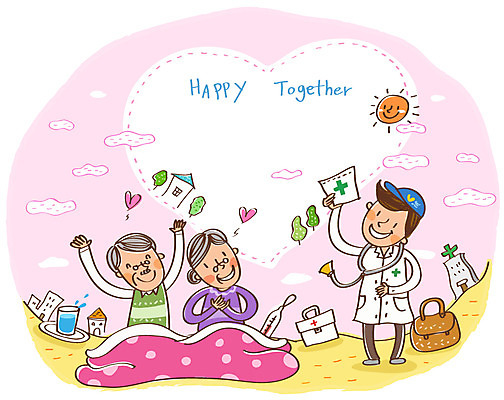 EPS 여자 할아버지 노년 남자 행복 할머니 일러스트 청진기 함께함 희망프로젝트 미소 웃음 사람 치료 세명 30대 약 진료 이불 의사 봉사 도움 자원봉사자 사회이슈 사회복지 더불어사는사회 사회봉사 방문 80대 의료봉사 성인만 국내일러스트 감정 컨셉 의학 의료기기 침구 표정 성인 장년 의료진 복지 파일형식 벡터