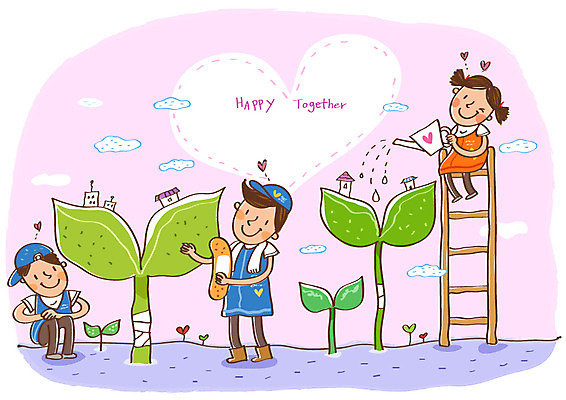 EPS 식물 여자 남자 행복 어린이 일러스트 사다리 함께함 희망프로젝트 미소 웃음 사람 소녀 소년 10대 세명 30대 새싹 자연보호 물뿌리개 봉사 도움 자원봉사자 사회이슈 사회복지 더불어사는사회 붕대 사회봉사 국내일러스트 감정 컨셉 청소년 자연 표정 장년 도구 보호 복지 파일형식 벡터