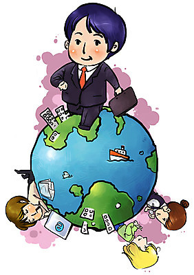 PSD 외국인 여자 남자 지구 일러스트 비즈니스 커뮤니케이션 사람 빌딩 여러명 성인 건물 노트북 글로벌 비즈니스맨 비즈니스우먼 목표 계획 열정 선박 성인만 국내일러스트 건축물 감정 다수 컨셉 수상교통 인종 전자제품 직장인 파일형식