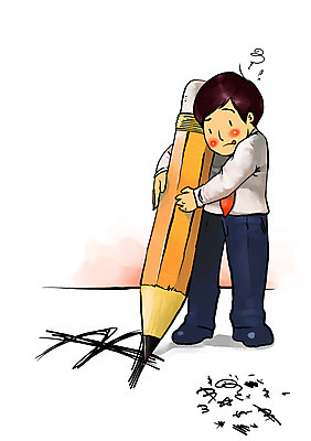 PSD 남자 일러스트 비즈니스 한명 사람 성인 연필 비즈니스맨 원화 화폐기호 목표 계획 열정 남자만 남자한명만 성인남자만 성인만 국내일러스트 1 기호 감정 컨셉 돈 학용품 필기구 직장인 화폐 파일형식