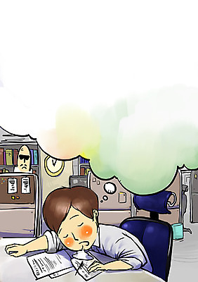 PSD 남자 일러스트 비즈니스 한명 사람 성인 사무실 잠 비즈니스맨 목표 계획 문서 열정 야근 과로 남자만 남자한명만 성인남자만 성인만 국내일러스트 1 감정 컨셉 업무 직장인 파일형식