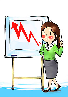 PSD 여자 화살표 일러스트 비즈니스 그래프 한명 서기 미소 웃음 사람 성인 칠판 비즈니스우먼 발표 목표 계획 화이트보드 상승 열정 여자만 여자한명만 성인여자만 성인만 국내일러스트 1 감정 컨셉 모션 표정 직장인 파일형식