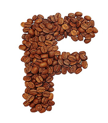 포토 스튜디오촬영 문자 알파벳 영어 커피 대문자 실내 누끼 사람없음 갈색 원두 F 국내포토 음료 컬러 내부 파일형식