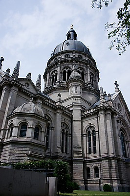 포토 JPG 해외풍경 해외 유럽 나라 독일 풍경 사람없음 야외 건물 관광지 세계 교회 도시 마인츠 국내포토 건축물 여행 종교건축 파일형식