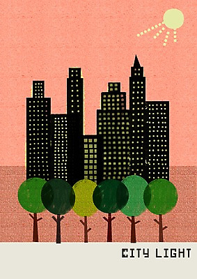 PSD 나무 백그라운드 야경 일러스트 사람없음 건물 달 도시 도시백그라운드 복잡 국내일러스트 자연요소 식물 건축물 컨셉 야간 파일형식 풍경_경치