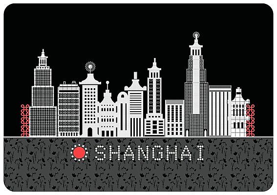 PSD 백그라운드 일러스트 풍경 빌딩 사람없음 건물 중국 도시 상하이 빌딩숲 도시백그라운드 복잡 국내일러스트 건축물 아시아 컨셉 파일형식