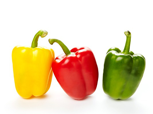 포토 JPG 스튜디오촬영 채소 파프리카 실내 누끼 사람없음 빨간색 초록색 노란색 세개 컬러푸드 국내포토 컬러 3 내부 파일형식
