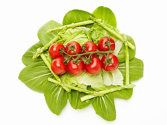 포토 JPG 스튜디오촬영 채소 방울토마토 실내 누끼 사람없음 빨간색 초록색 샐러드 양상추 아스파라거스 컬러푸드 청경채 국내포토 음식 컬러 토마토 내부 파일형식