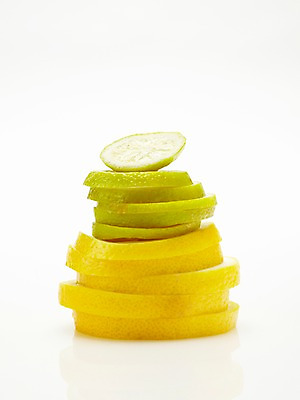 포토 JPG 스튜디오촬영 조각 과일 실내 사람없음 연두색 노란색 레몬 슬라이스 컬러푸드 라임 국내포토 컬러 내부 초록색 파일형식