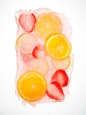 포토 JPG 스튜디오촬영 조각 오렌지 과일 딸기 단면 실내 사람없음 빨간색 얼음 주황색 레몬 컬러푸드 라임 국내포토 자연요소 컬러 내부 파일형식