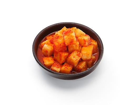 포토 JPG 스튜디오촬영 접시 한식 반찬 실내 누끼 사람없음 전통음식 깍두기 흰배경 발효 발효음식 국내포토 전통 식기 음식 백그라운드 김치 내부 흰색 파일형식