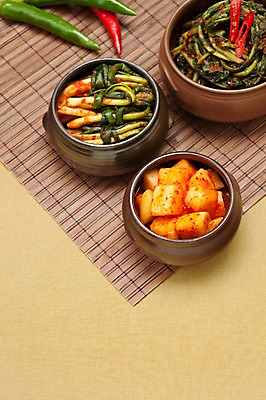 포토 JPG 스튜디오촬영 한식 채소 고추 반찬 김치 실내 종류 사람없음 다양 전통음식 깍두기 발효 대나무발 발효음식 파김치 열무김치 국내포토 전통 음식 다수 내부 파일형식