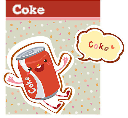 EPS 캐릭터 음료 음식 일러스트 홍보캐릭터 사람없음 요식업 패턴백그라운드 캔 음식캐릭터 콜라 탄산음료 타이틀 캔음료 일러캐릭터 산업 백그라운드 패턴 탄산 파일형식 벡터