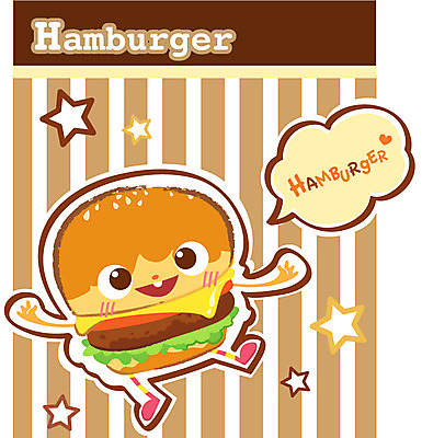 EPS 캐릭터 음식 일러스트 홍보캐릭터 패스트푸드 사람없음 요식업 패턴백그라운드 햄버거 음식캐릭터 타이틀 일러캐릭터 산업 백그라운드 패턴 인스턴트 파일형식 벡터