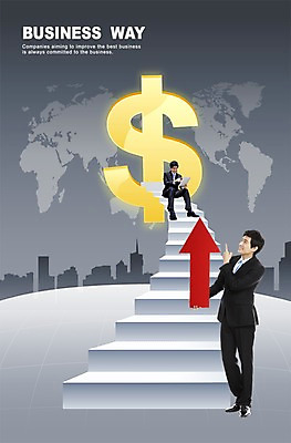 PSD 편집이미지 문자 남자 화살표 세계지도 비즈니스 사람 빌딩 두명 지구본 계단 달러 비즈니스맨 남자만 이미지편집 지도 돈 건물 세계 직장인 파일형식