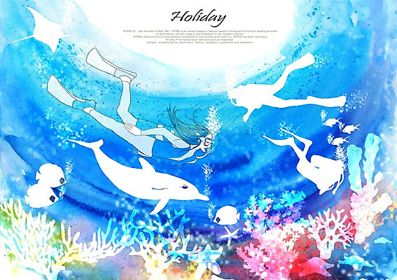 PSD 라이프스타일 계절 여자 수영복 실루엣 여유 바다 일러스트 휴가 휴식 사람 여러명 해변 여름 30대 레포츠 여름휴가 바캉스 바닷속 수영 산호 잠수부 시원함 열대어 잠수 돌고래 스쿠버다이빙 가오리 여자만 성인여자만 장년만 장년여자만 성인만 국내일러스트 옷 감정 다수 컨셉 포유류 레저 촬영기법 어류 생활 장년 수중 수중동물 수상스포츠 자포동물 전문직 파일형식 여름_계절