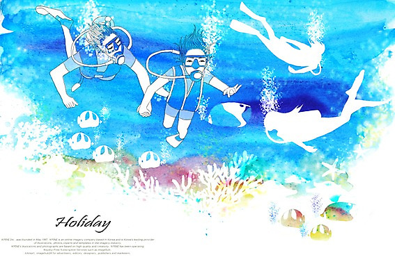 PSD 라이프스타일 계절 남자 실루엣 여유 어린이 바다 일러스트 휴가 휴식 사람 여러명 10대 여름 30대 여름휴가 바캉스 바닷속 수영 산호 시원함 열대어 잠수 스쿠버다이빙 남자만 국내일러스트 감정 다수 컨셉 청소년 촬영기법 어류 생활 장년 수중 수상스포츠 자포동물 파일형식 여름_계절