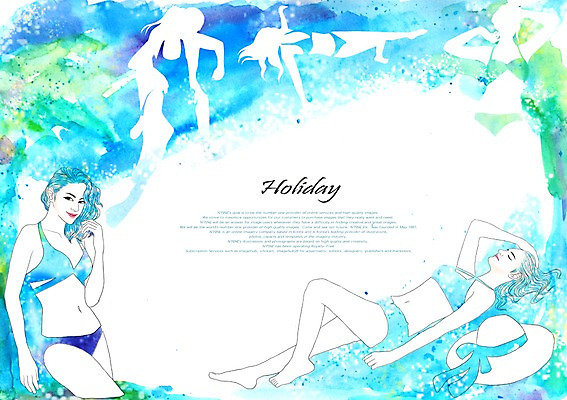 PSD 모자 라이프스타일 계절 여자 수영복 실루엣 여유 바다 일러스트 물놀이 휴가 휴식 사람 여러명 20대 해변 여름 여름휴가 바캉스 비키니 야자수 수영 시원함 여자만 성인여자만 청년만 청년여자만 성인만 국내일러스트 나무 잡화 옷 감정 다수 컨셉 놀이 촬영기법 청년 생활 수상스포츠 파일형식 여름_계절