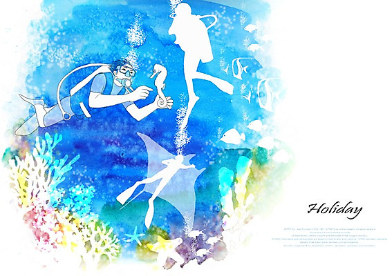 PSD 라이프스타일 계절 남자 실루엣 여유 바다 일러스트 휴가 휴식 불가사리 사람 여러명 해변 여름 여름휴가 바캉스 바닷속 수영 산호 잠수부 시원함 열대어 잠수 스쿠버다이빙 가오리 해마 남자만 국내일러스트 감정 다수 컨셉 극피동물 촬영기법 어류 생활 수중 바다동물 수상스포츠 자포동물 전문직 파일형식 여름_계절