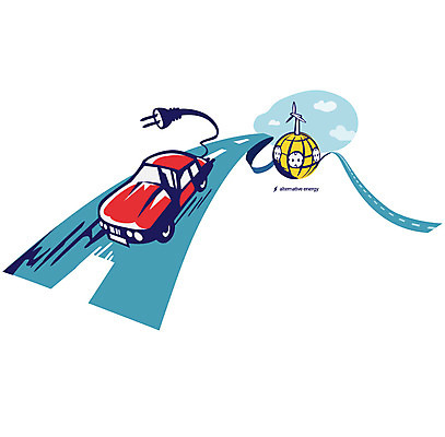 EPS 도로 일러스트 자동차 사람없음 자연보호 그린캠페인 에너지 절약 그린에너지 풍력에너지 플러그 전기에너지 사회이슈 환경보전 국내일러스트 길 육상교통 캠페인 컨셉 교통시설 자연 보호 파일형식 벡터