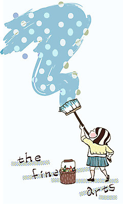 EPS 여자 교육 표지 벽 일러스트 교과목 청소년 수업 미술 한명 사람 10대 페인트 색칠 그림 크레파스 페인트붓 여자만 여자한명만 십대만 십대여자만 십대여자한명만 국내일러스트 1 문화예술 학용품 붓 파일형식 벡터