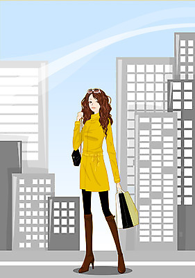 EPS 라이프스타일 여자 일러스트 한명 사람 빌딩 20대 성인 건물 라이프 쇼핑 선글라스 쇼핑백 핸드백 도시 여자만 여자한명만 성인여자만 청년만 청년여자만 성인한명만 청년여자한명만 성인여자한명만 성인만 국내일러스트 1 건축물 안경 가방 청년 생활 파일형식 벡터