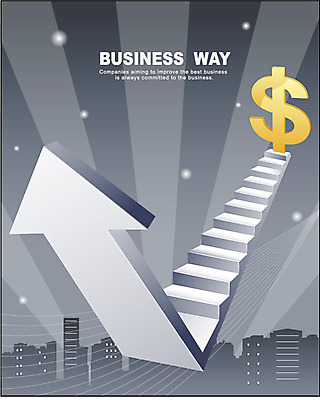EPS 화살표 일러스트 비즈니스 사람없음 건물 계단 달러 성장 도시 화폐기호 상승 국내일러스트 건축물 기호 컨셉 돈 화폐 파일형식 벡터
