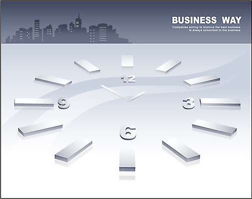 EPS 시계 일러스트 비즈니스 빌딩 사람없음 계단 도시 계획 약속 국내일러스트 컨셉 건물 파일형식 벡터
