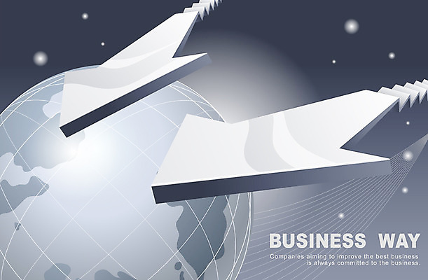 EPS 화살표 지구 일러스트 비즈니스 사람없음 글로벌 우주 계단 국내일러스트 파일형식 벡터