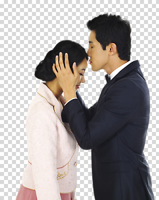 스튜디오촬영 편집 편집이미지 부부 커플 여자 남자 한쌍 나비넥타이 키스 실내 사랑 서기 사람 동양인 정장 턱시도 이벤트 상반신 20대 성인 두명 옆모습 마주보기 눈감음 애정표현 PNG 이마 청년만 성인만 편집소스 옷 감정 뷰포인트 관계 모션 넥타이 인종 청년 내부 표현 파일형식