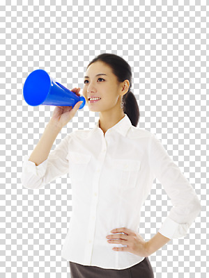 스튜디오촬영 편집 편집이미지 여자 포즈 비즈니스 응원 실내 표정 한명 서기 미소 웃음 들기 사람 동양인 성인 확성기 한국인 응원용품 도구 직장인 비즈니스우먼 알림 응원나팔 PNG 여자만 여자한명만 성인여자만 성인만 편집소스 직업 1 모션 인종 내부 오브젝트 파일형식